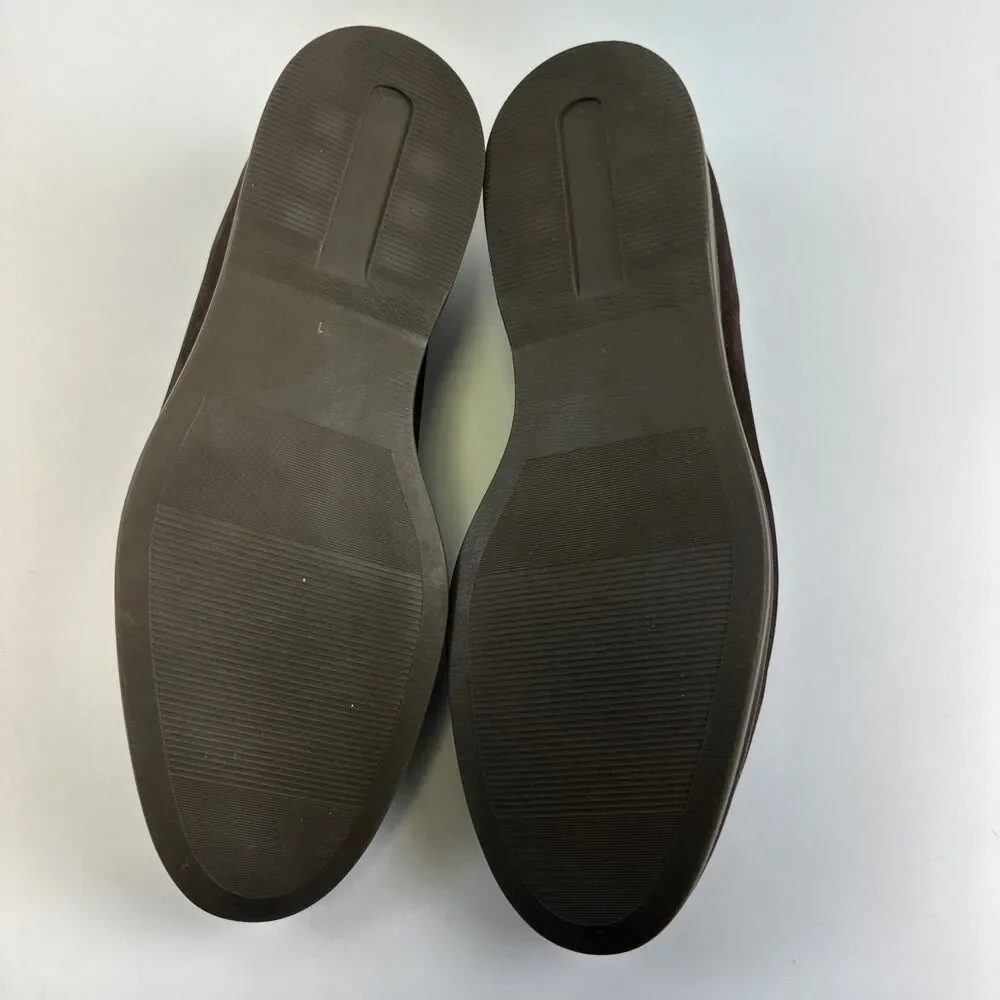 Charles Tyrwhitt Leather Loafer Driving Moc Toe‎ Dark Brown Slip On Mens Size 11